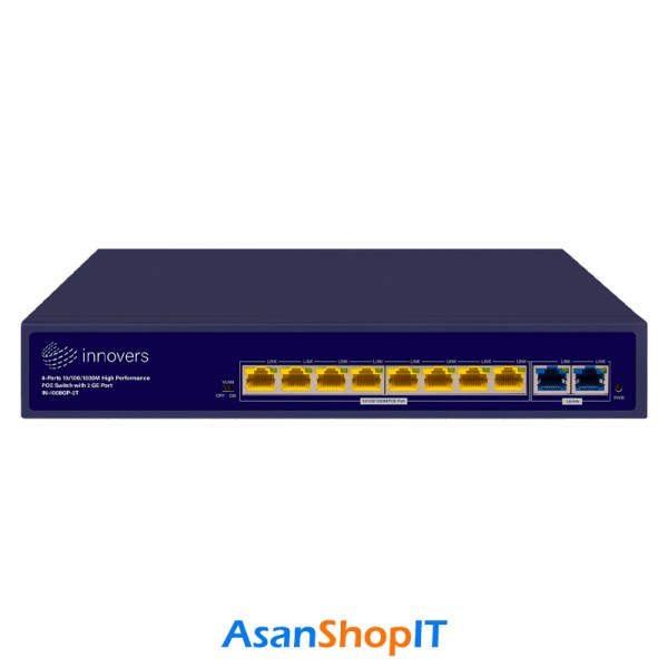Inovorce-IN-108P-2T-8-Port-POE-Switch