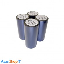 ریبون پرینتر لیبل زن نیک مدل Resin 110mm x 300m بسته 4 عددی