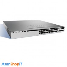 سوئیچ 24 پورت سیسکو مدل WS-C3850-24T-S (کارکرده)