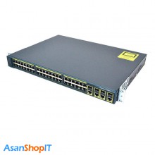 سوییچ 48 پورت سیسکو مدل WS-C2960G-48TC-L (کارکرده)