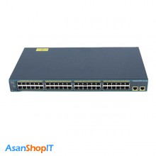 سوئیچ 48 پورت سیسکو مدل WS-C2960-48TT-L (کارکرده)