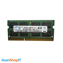 رم لپ تاپ سامسونگ 4 گیگابایت DDR3 با فرکانس 1333 مگاهرتز