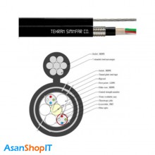 کابل فیبر نوری سیمین فر 2 کور OSSC-DJ- NZ