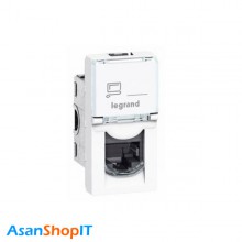 موزاییک باریک شبکه تک ماژول CAT6A STP  لگراند