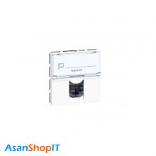 موزاییک پهن شبکه دو ماژول CAT6A STP لگراند