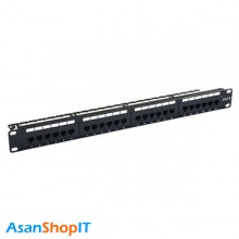 پچ پنل لگراند CAT6 UTP 24-Port  Loaded