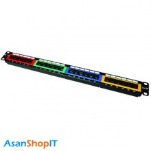پچ پنل 24 پورت  Cat5 UTP فول