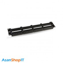 پچ پنل 48 پورت Cat5 UTP متا الکترونیک