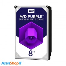 هارد دیسک دوربین مدار بسته وسترن دیجیتال 8TB WD82PURX