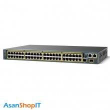 سوئیچ 48 پورت سیسکو مدل WS-C2960S-48TS-S (کارکرده)