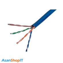 کابل شبکه لگراند Cat6 UTP-PVC مغزی 48 حلقه 305 متری