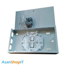 پچ پنل فیبر نوری دیواری (OCDF) 6 پورت داپلکس SC ندا