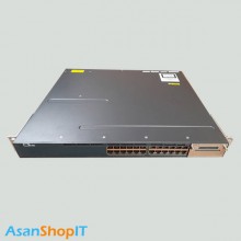 سوئیچ 24 پورت گیگ سیسکو مدل 3560X-24T-L کارکرده