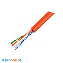 کابل شبکه نگزنس Cat6 UTP-PVC مغزی آلومینیوم