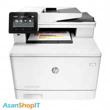 پرینتر چهار کاره لیزری رنگی اچ پی مدل LaserJet Pro MFP M477fnw