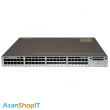سوئیچ 48 پورت سیسکو مدل WS-C3850-48T-S (کارکرده)
