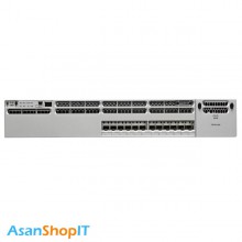 سوئیچ 12 پورت مدیریتی سیسکو مدل WS-C3850-12S-S (کارکرده)