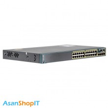 سوئیچ 24 پورت سیسکو مدل WS-C2960S-24TS-L (کارکرده)
