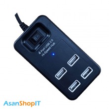 هاب  USB 2.0 چهار پورت مدل P-1601