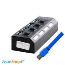 هاب  USB 3.0 چهار پورت مکس تاچ مدل 01