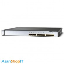 سوئیچ 12 پورت سیسکو مدل WS-C3750G-12S-S (کارکرده)
