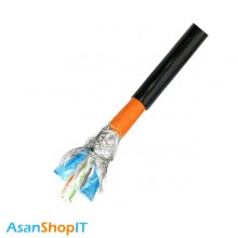 کابل شبکه نگزنس Cat6 SFTP مغزی 48 دارای دو روکش (دبل ژاکت)