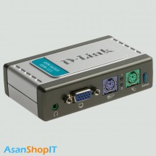 کی وی ام سوئیچ دی لینک مدل  KVM-121 PS2 کارکرده