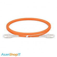 پچ کورد فیبر نوری SC-SC مالتی مود OM2 داپلکس 2 میلیمتر 3 متری