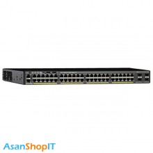 سوئیچ 48 پورت سیسکو مدل WS-C2960X-48FPD-L (کارکرده)