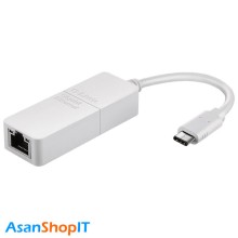 تبدیل دی لینک USB-C به اترنت گیگابیت مدل DUB-E130