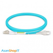 پچ کورد فیبر نوری SC-LC مالتی مود OM3 داپلکس 3 میلیمتر  1.5 متری