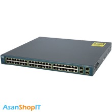 سوئیچ 48 پورت سیسکو مدل WS-C3560G-48TS-S (کارکرده)