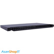 پچ پنل فیبر نوری رکمونت 24 پورت SC/LC/FC دو یونیت ندا