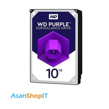 هارد وسترن دیجیتال مدل WD101PURP Purple 10T.B 256MB Cache