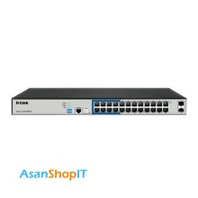 سوییچ 24 پورت دی لینک مدل DGS-F1210-26PS-E