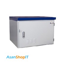 رک دیواری (مناسب محیط بیرون) کبیر صنعت 7 یونیت عمق 50 به همراه قفل طرح ریتال