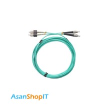 پچ کورد فیبر نوری SC-ST مالتی مود OM3 داپلکس 1.5 متری