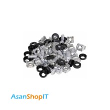 پیچ و مهره رک پایا سیستم/اچ پی آسیا بسته 50 عددی