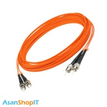 پچ کورد فیبر نوری ST-ST مالتی مود OM2 داپلکس 10 متری