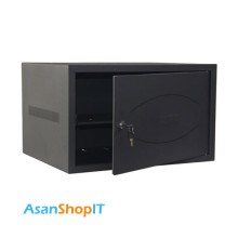 رک دیواری کبیر آلترو 6 یونیت عمق 40 درب فلزی به همراه سینی و پاور