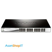 سوئیچ 28 پورت دی لینک مدل DGS-1210-28P