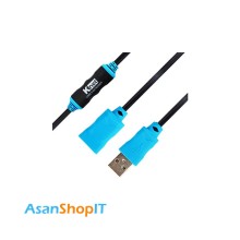 کابل افزایش طول USB 2.0 کی نت (10 متری) مدل K-CUE20100