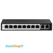 سوییچ 10 پورت دی لینک مدل DES-F1010P-E