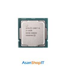 سی پی یو اینتل سری Coffee Lake مدل Core-i3 10100 3.6GHz (تری)