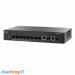 سوئیچ 10 پورت مدیریتی سیسکو مدل SG350-10SFP (کارکرده)